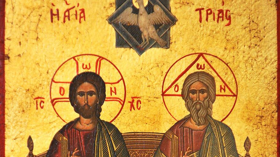 Ikone der heiligen Dreifaltigkeit