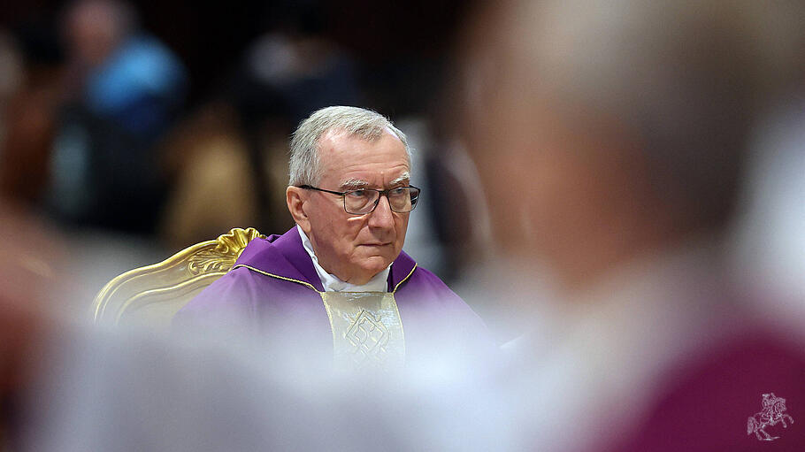Pietro Parolin, einer der wenigen mit Zugang zum Papst