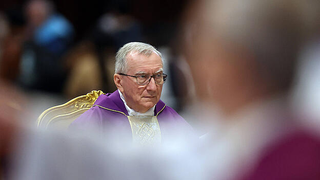 Pietro Parolin, einer der wenigen mit Zugang zum Papst