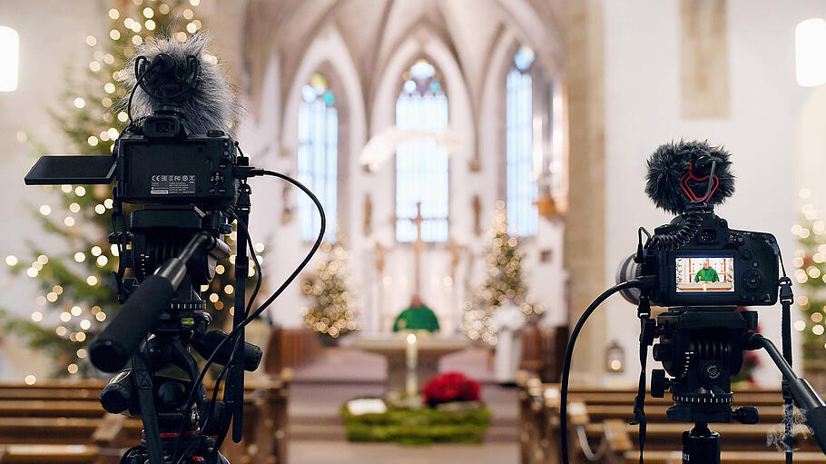 Ein Livestream der Messe in Corona-Zeiten