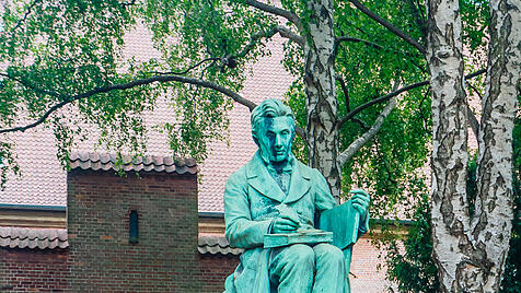 Statue Kirkegaard