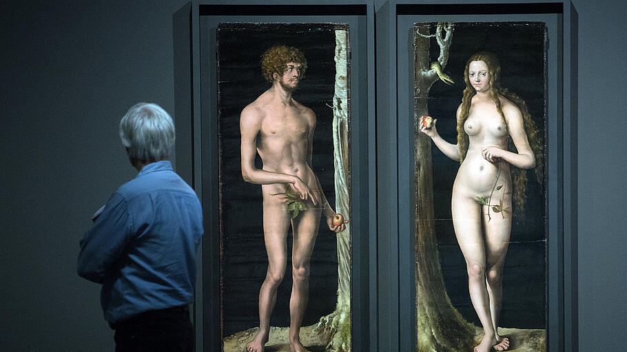 Adam und Eva von Lucas Cranach dem Älteren