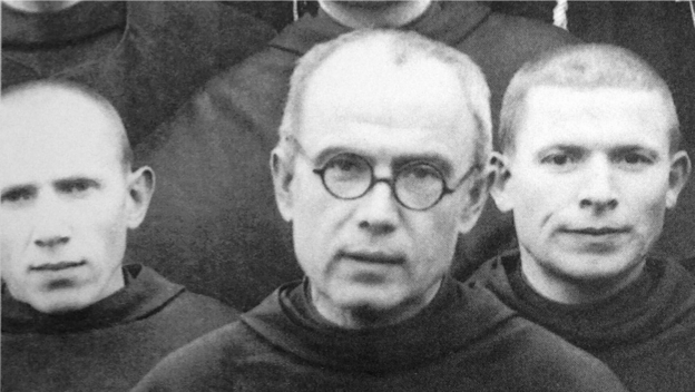 Vor 80 Jahren starb Maximilian Kolbe (mitte)