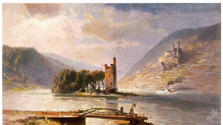 Bingener Mäuseturm im Rhein
