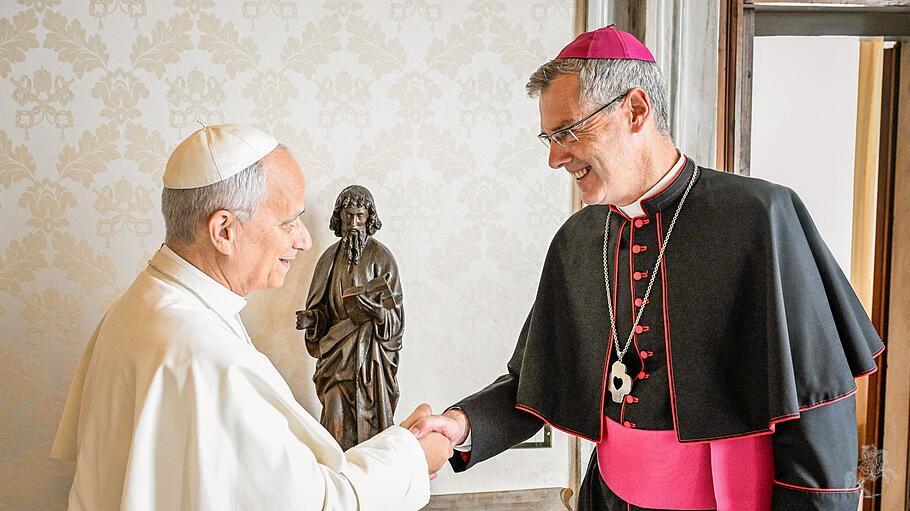 Papst Leo XIV. und Bischof Wilmer