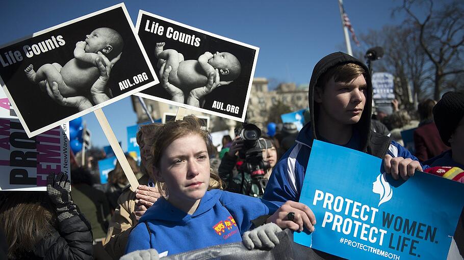 Abtreibungsgegner in den USA im Aufwind