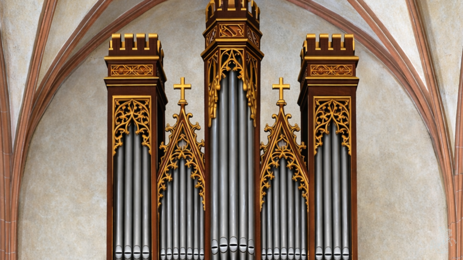 Schwalbennest-Orgel in Hof.
