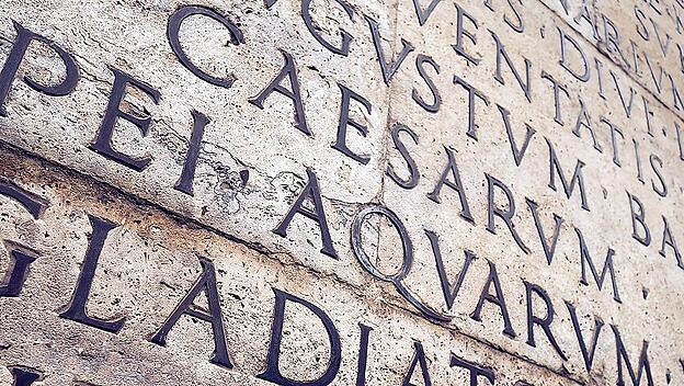 Latin inscription