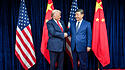Donald Trump trifft Xi Jinping