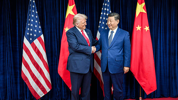 Donald Trump trifft Xi Jinping