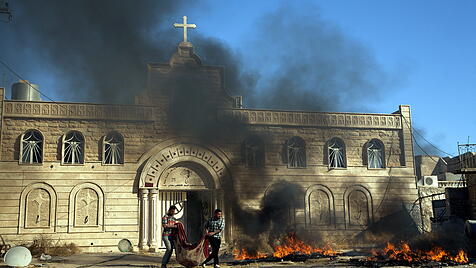 Kirche im Irak nach Abzug des IS