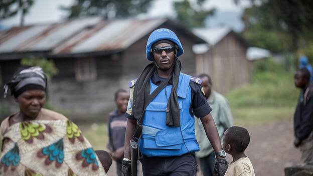 UN-Friedenstruppe im Kongo