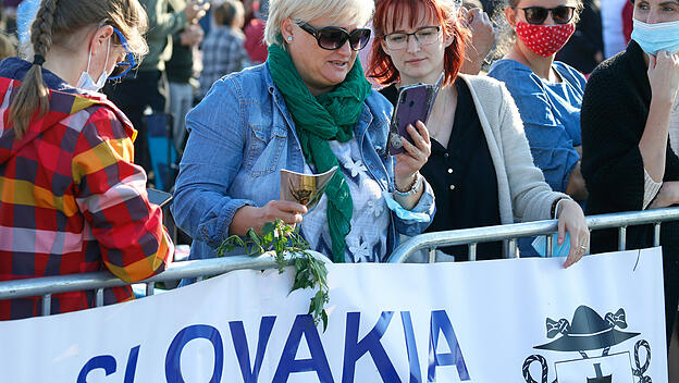 Gottesdienst in Sastin