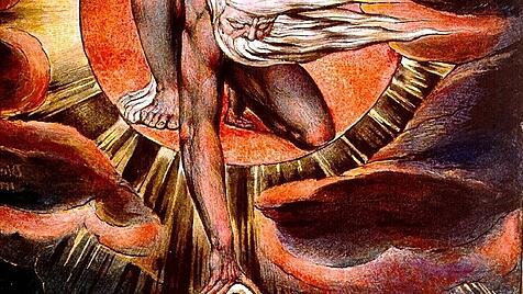 Gott als Architekt der Weltordnung, wie William Blake ihn sah