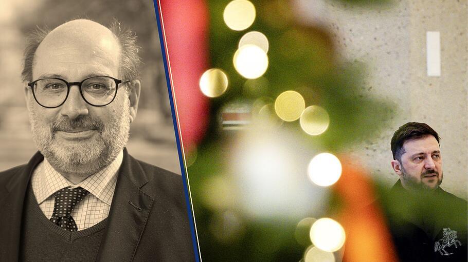 Der ukrainische Pr&auml;sident Wolodymyr Selenskyj