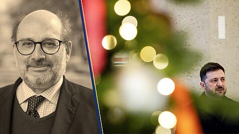 Der ukrainische Pr&auml;sident Wolodymyr Selenskyj