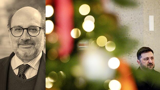 Der ukrainische Pr&auml;sident Wolodymyr Selenskyj