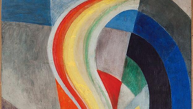 Robert Delaunay, Hélice, 1923, Öl auf Leinwand,