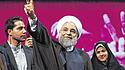 Der amtierende Präsident Hassan Rohani