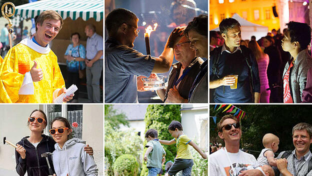Impressionen vom Glaubensfest der Gemeinschaft Emmanuel in Altötting.