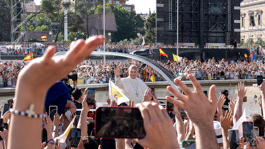 Papst Leo in Madrid
