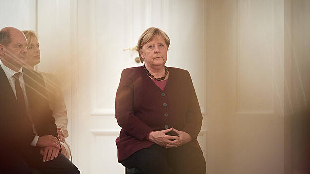 Entlassung von Angela Merkel als Bundeskanzlerin