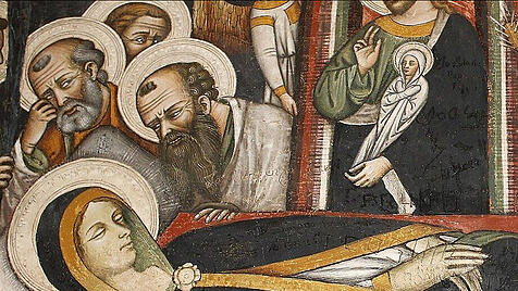 Der lebendige Mensch ist beseelt. Nach dem Ableben Mariens kam ihre Seele zu Christus