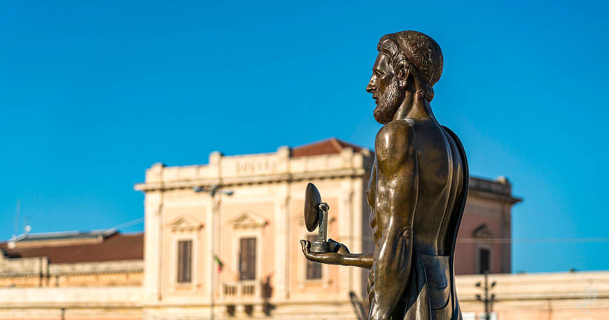 Griechisch Ich Habe Es Gefunden Archimedes in Syrakus ganz ungestört | Die Tagespost