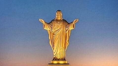 Christusstatue in Qaa