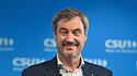 Markus S&ouml;der bei einer CSU-Pressekonferenz