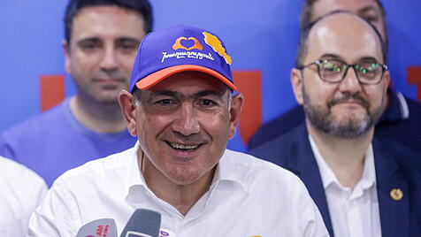 Armeniens Ministerpr&auml;sident Nikol Paschinjan
