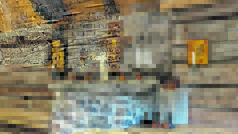 Altar der ältesten Franziskanerkirche Skandinaviens im finnischen Kokar