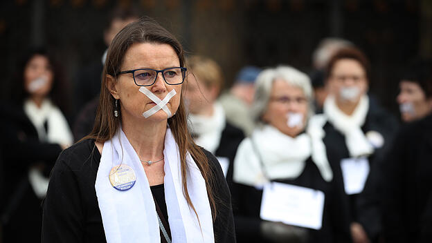 Flashmob Maria 2.0 in Ulm