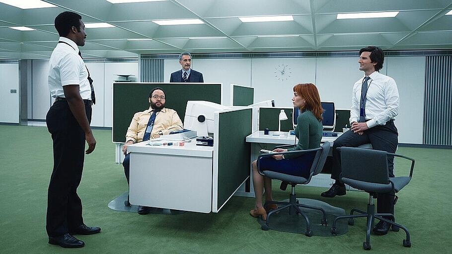 Filmszene aus Apple TV-Serie „Severance“