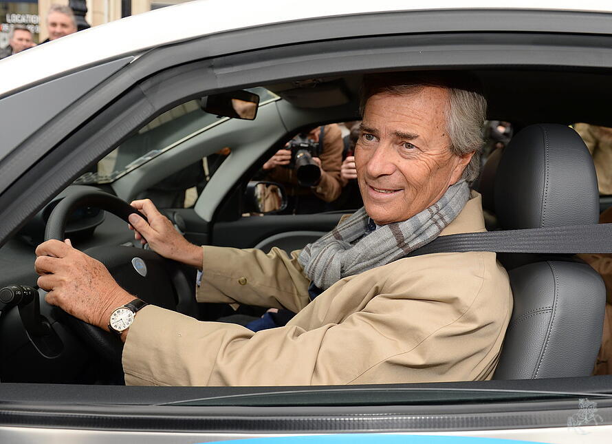 Multimilliardär Bolloré im Elektroauto. Vincent Bolloré baut in Frankreich ein Medienimperium auf.