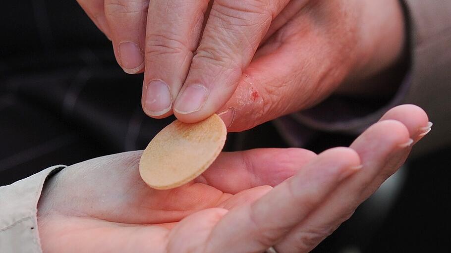 Kommunionempfang in Corona-Zeiten