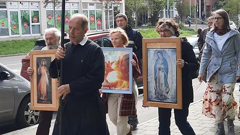 Gebetsprozession in Regensburg