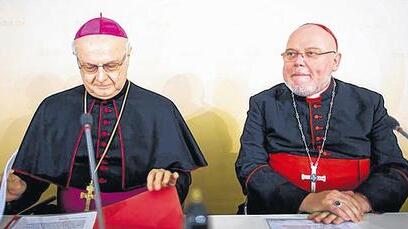 Erzbischof Robert Zollitsch und Reinhard Kardinal Marx