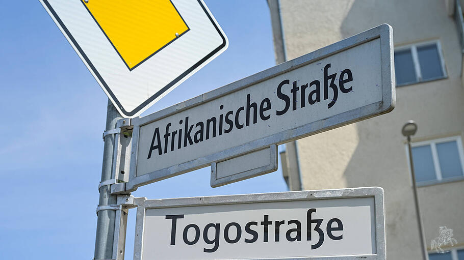 Togostraße, Afrikanische Straße, Straßenschild, Afrikanisches Viertel, Wedding, Bezirk Mitte, Berlin, Deutschland