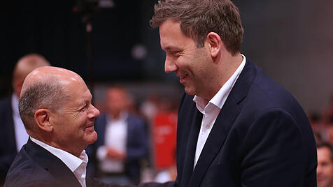 Olaf Scholz und Vizekanzler Lars Klingbeil
