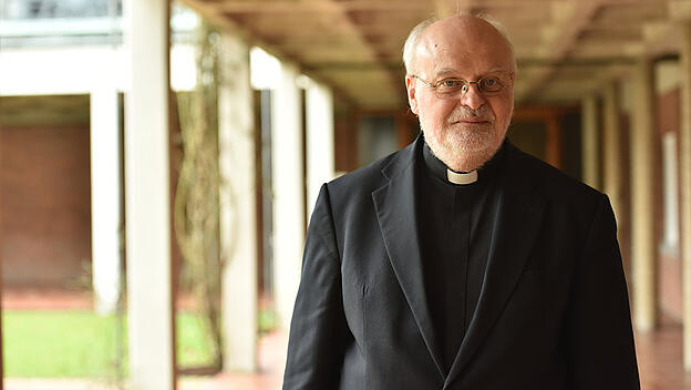 Lars Anders Arborelius, katholischer Bischof von Stockholm, am 3. März 2015 in Essen