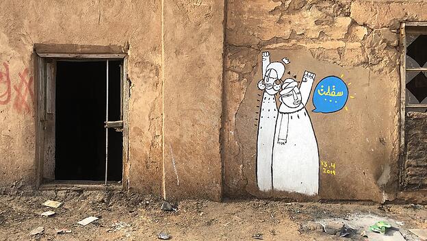 Kunst bei Protestbewegung im Sudan