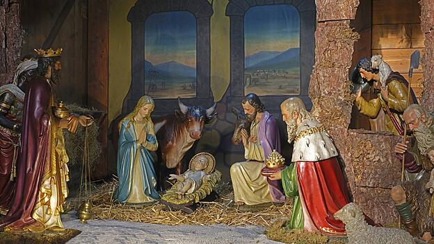 Aus der Düsseldorfer Kirche Stankt Gertrud wurden zwei Krippenfiguren gestohlen