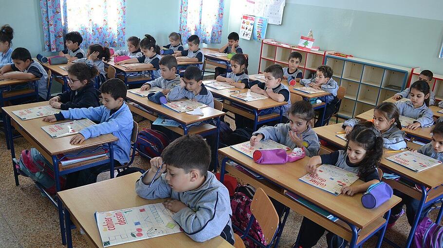 Kinder in Libanesischer Schule