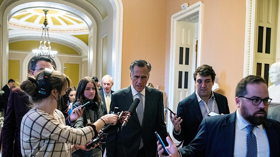 Der Senator aus dem Bundesstaat Utah, Mitt Romney.