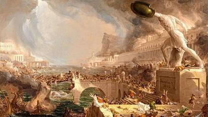 &bdquo;Der Weg des Imperiums&ldquo;, Thomas Cole
