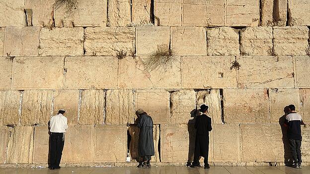 Trumps Stationen in Israel - Klagemauer