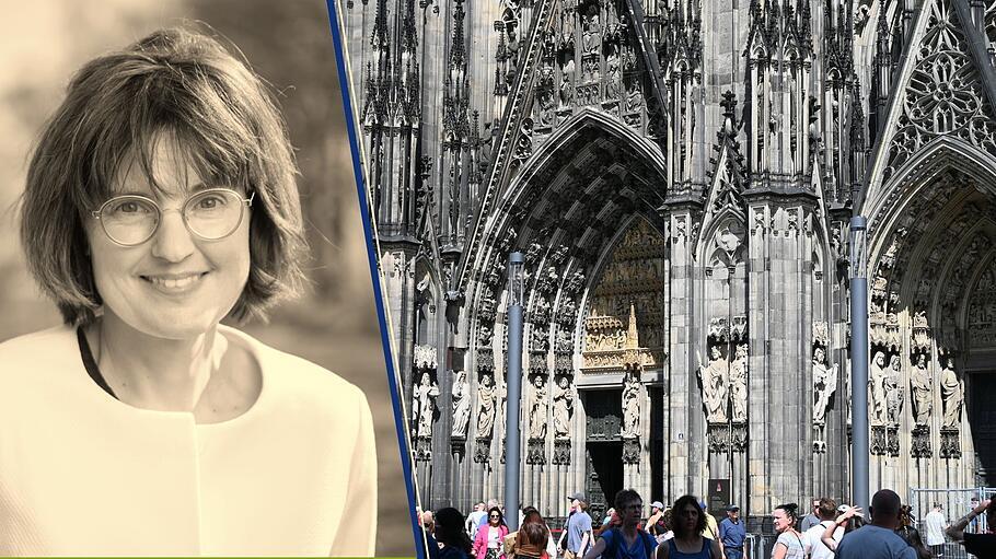 Kirchenredakteurin Regina Einig, K&ouml;lner Dom