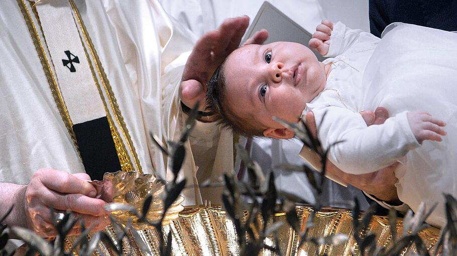 Taufe im Vatikan