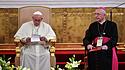 Erzbischof Gadecki und Papst Franziskus